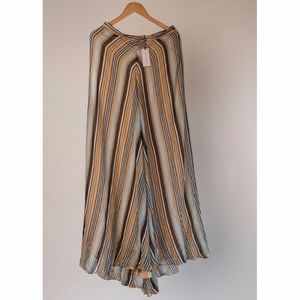 Carolina Herrera Stripe Chiffon Skirt